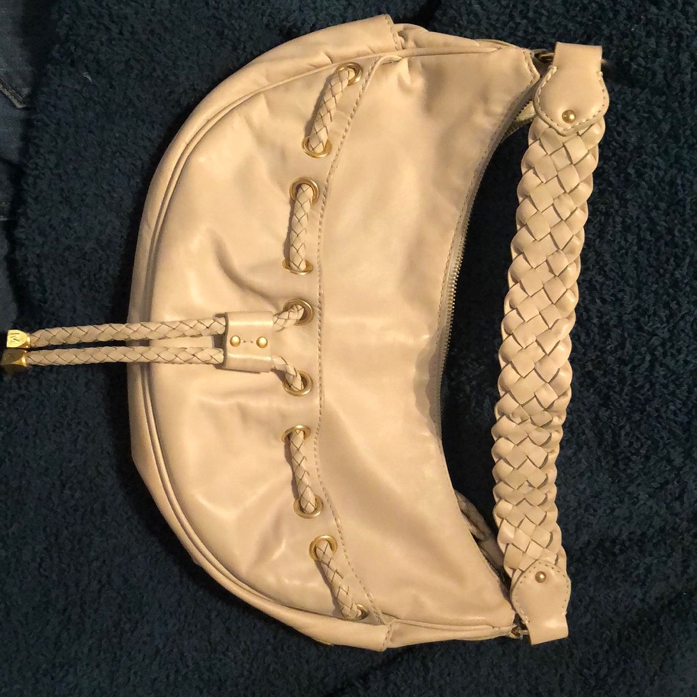 Michael Kors cream color shoulder bag